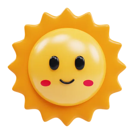 Sun  3D Icon