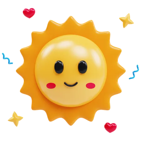 Sun  3D Icon