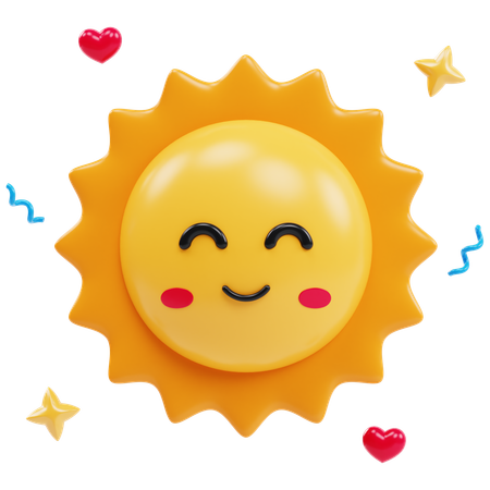 Sun  3D Icon