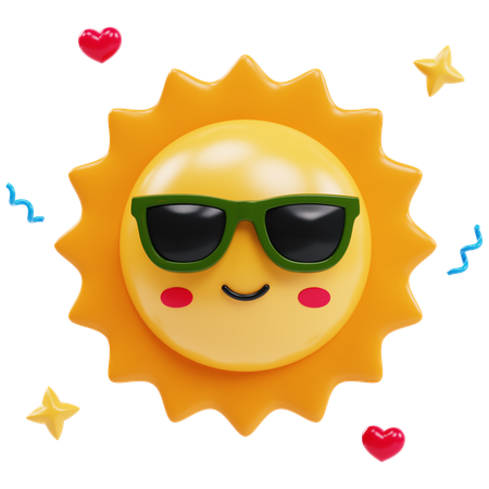 Sun  3D Icon