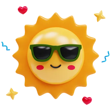 Sun  3D Icon