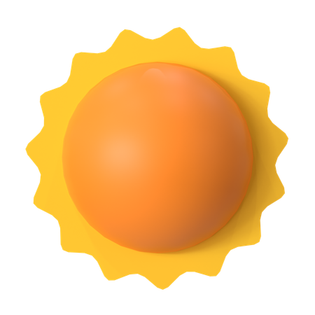 Sun  3D Icon