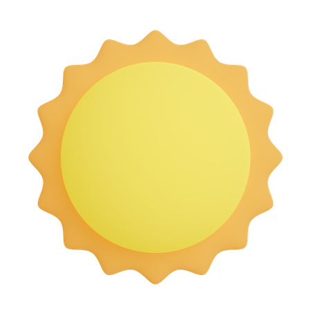 Sun  3D Icon