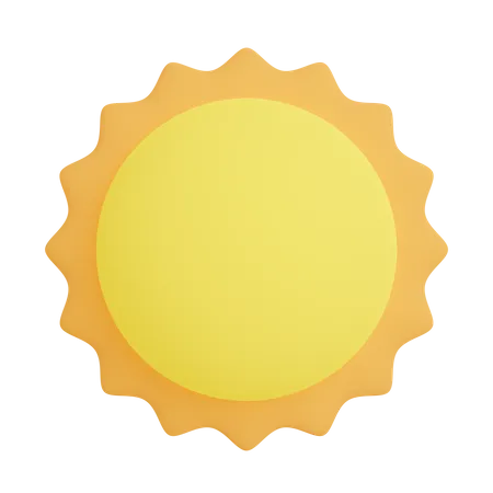 Sun  3D Icon