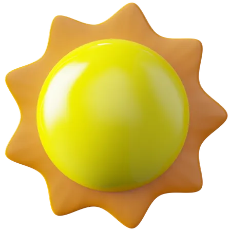 Sun  3D Icon