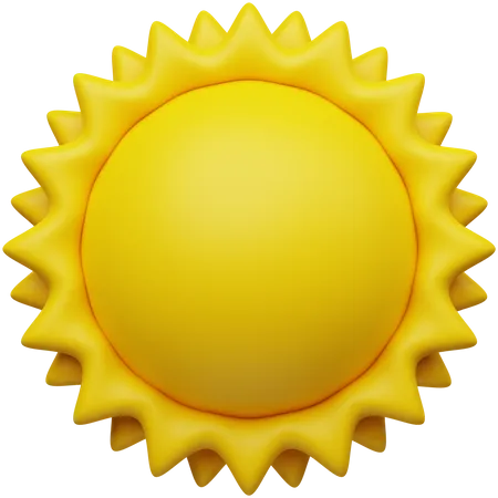 Sun  3D Icon