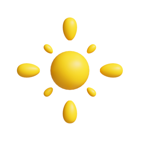 Sun  3D Icon