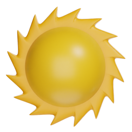 Sun  3D Icon