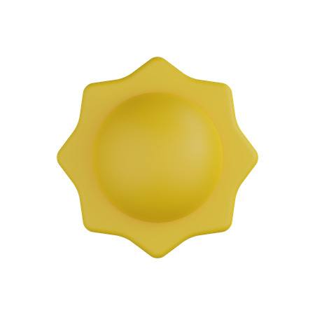 Sun  3D Icon