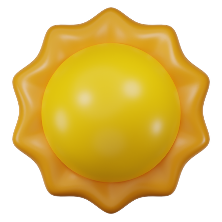 Sun  3D Icon