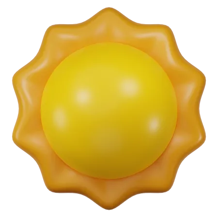 Sun  3D Icon