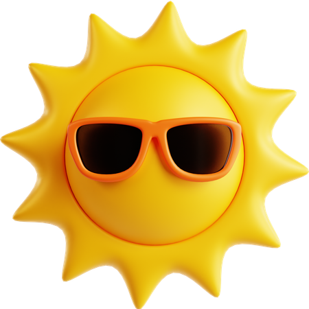 Sun  3D Icon