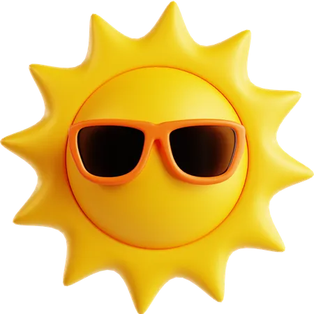 Sun  3D Icon