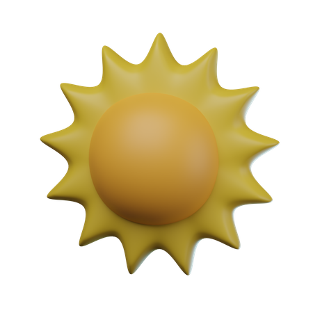 Sun  3D Icon