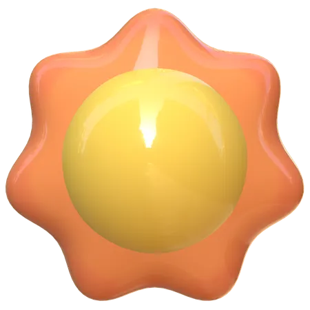 Sun  3D Icon