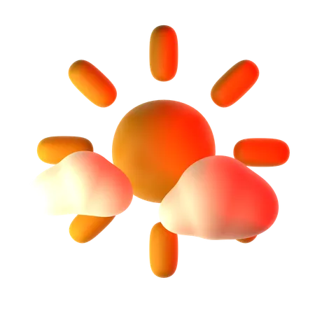 Sun  3D Icon