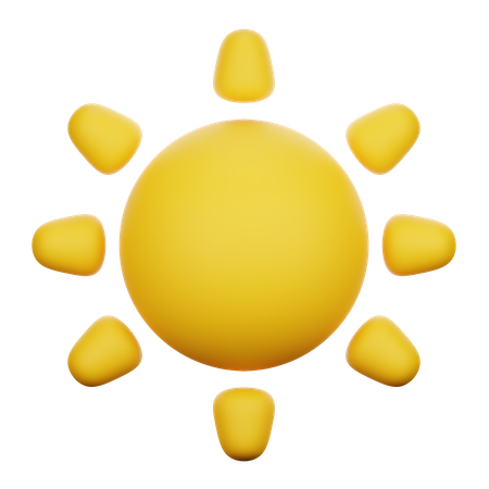 Sun  3D Icon