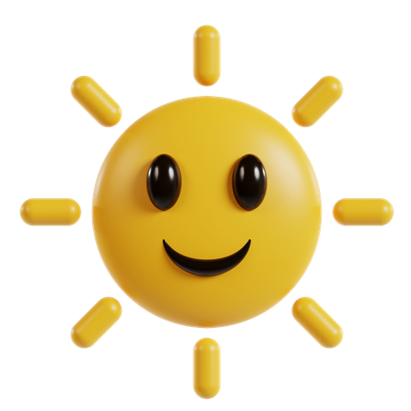 Sun  3D Icon