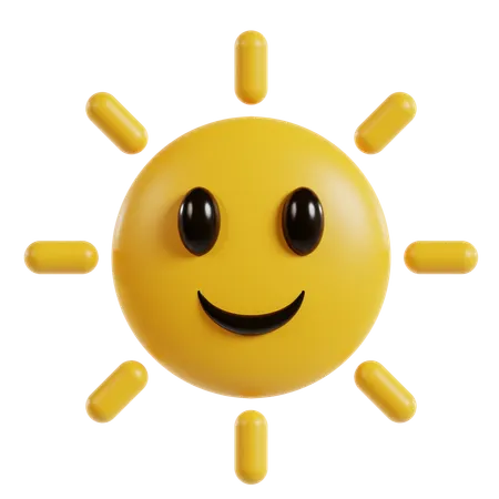 Sun  3D Icon