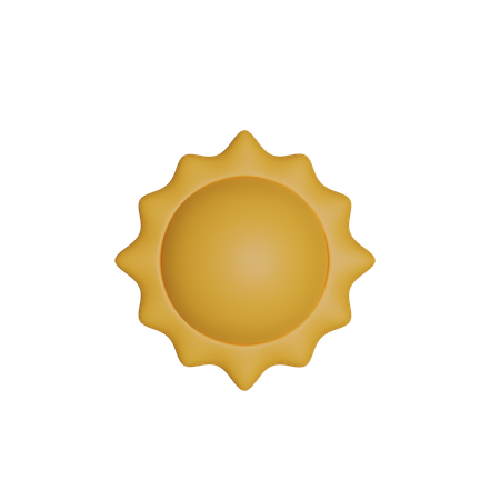 Sun  3D Icon