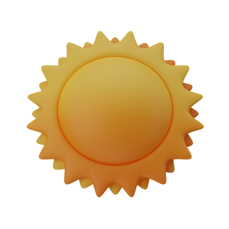 Sun  3D Icon