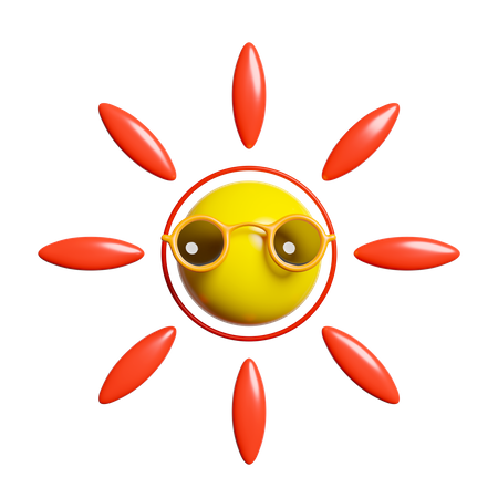 Sun  3D Icon