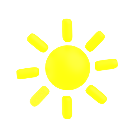 Sun  3D Icon