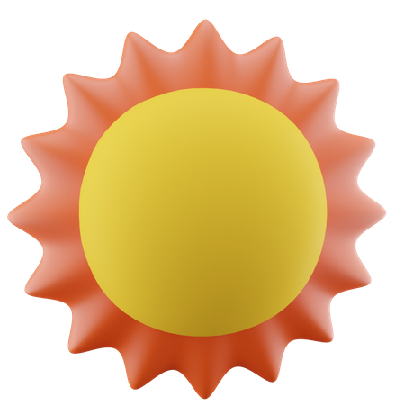 Sun  3D Icon