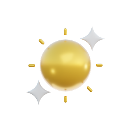 Sun  3D Icon