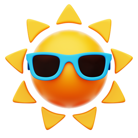 Sun  3D Icon