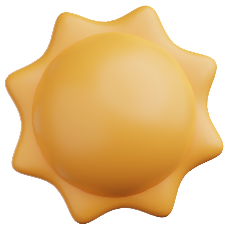 Sun  3D Icon