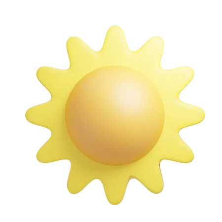 Sun  3D Icon