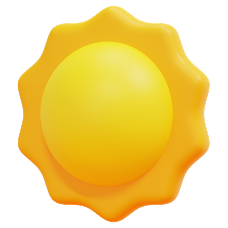 Sun  3D Icon