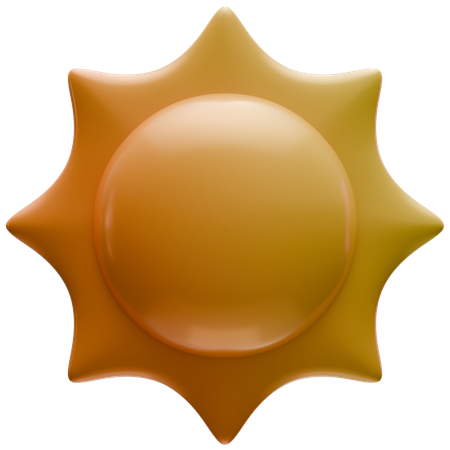 Sun  3D Icon