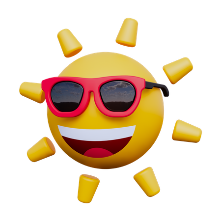 Sun  3D Icon