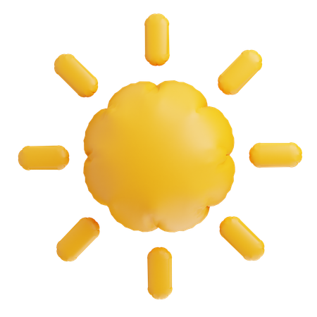 Sun  3D Icon