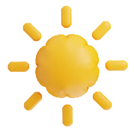 Sun  3D Icon