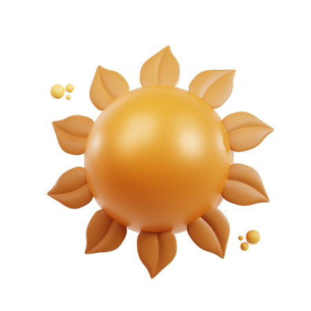 Sun  3D Icon