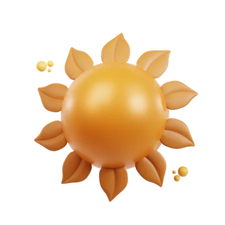 Sun  3D Icon