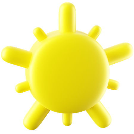 Sun  3D Icon