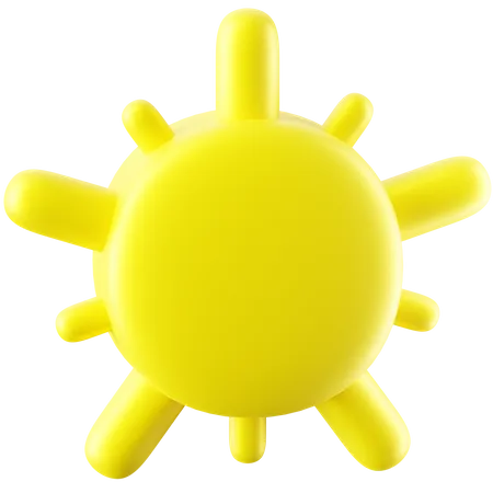 Sun  3D Icon