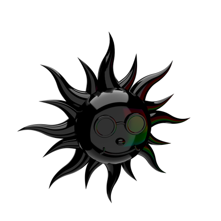 Sun  3D Icon