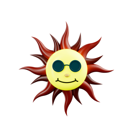 Sun  3D Icon