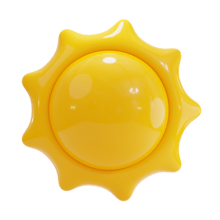 Sun  3D Icon