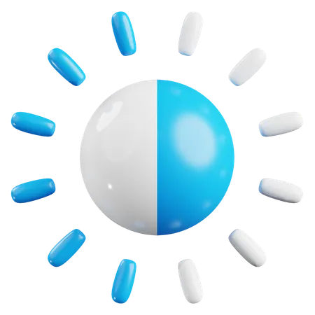 Sun  3D Icon