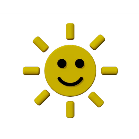 Sun  3D Icon