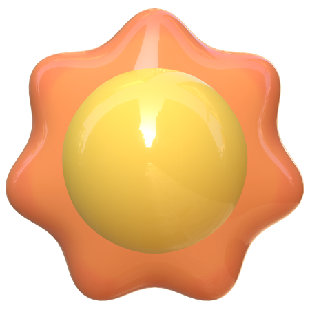 Sun  3D Icon