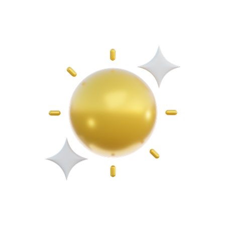 Sun  3D Icon
