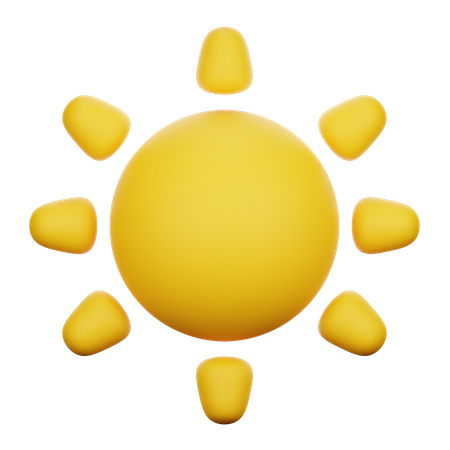 Sun  3D Icon