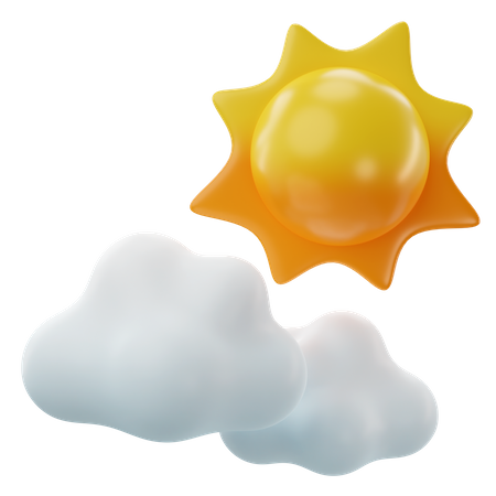 Sun  3D Icon